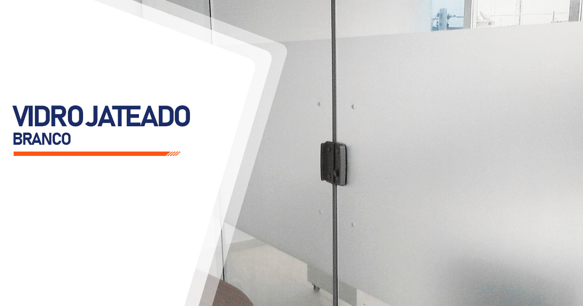 Vidro Jateado Branco Piracicaba Água Santa SP